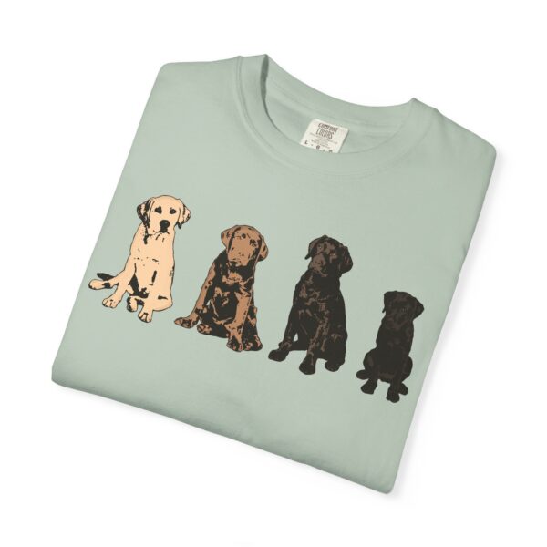 The Labrador Rainbow Mediumweight T-Shirt - Image 12