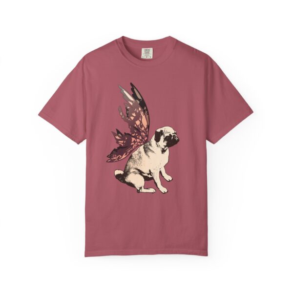 Fairy Pug Relaxed Fit Tee, Whimsical Fairy Wing Dog T-Shirt, Vintage Animal Tee, Cute Pet Lover Gift, Dog Lover Apparel, Eco-Friendly Cotton - Image 14