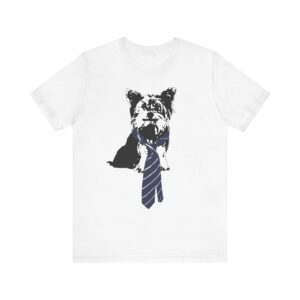 Workday Yorkie Unisex T-Shirt, Cute Dog Graphic Tee, Funny Pet Lover Shirt, Gift for Dog Owners, Relaxed Fit T-Shirt, Animal Lover Apparel