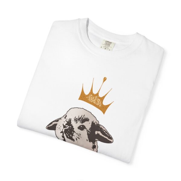 Grumpy Bunny King Relaxed Fit Unisex T-Shirt - Image 3