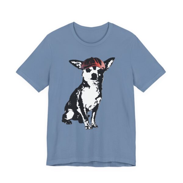 Newsboy Chihuahua Unisex Graphic T-Shirt, Cute Dog Shirt, Animal Lover Gift, Funny Pet Tee, Vintage Animal Lover Shirt, Relaxed Fit Tee - Image 10