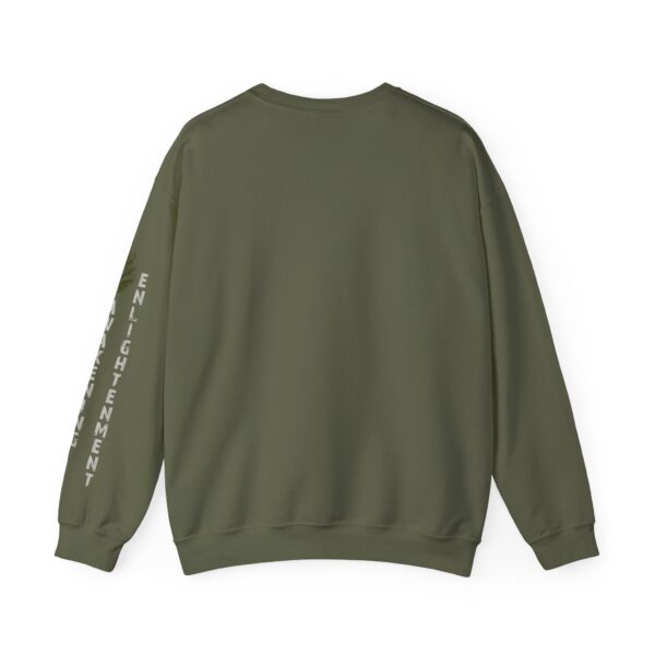 Wisdom, Awakening, Enlightenment - Bodhi Leaf Crewneck Sweatshirt - Image 5