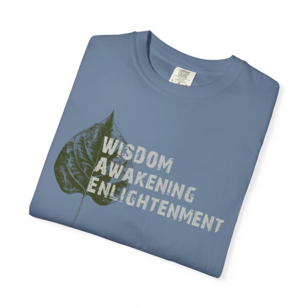 Wisdom, Awakening, Enlightenment -Bodhi Leaf Mediumweight T-Shirt - Image 13