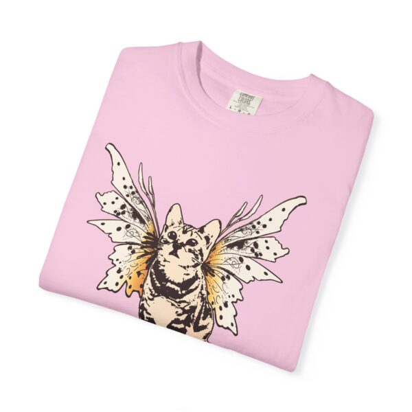 Fairy Kitty Relaxed Fit T-Shirt, Cute Animal Tee, Fantasy and Cat Lover Gift, Magical Fairy Wings Shirt, Unique Graphic Shirt, Eco-Friendly - Image 18