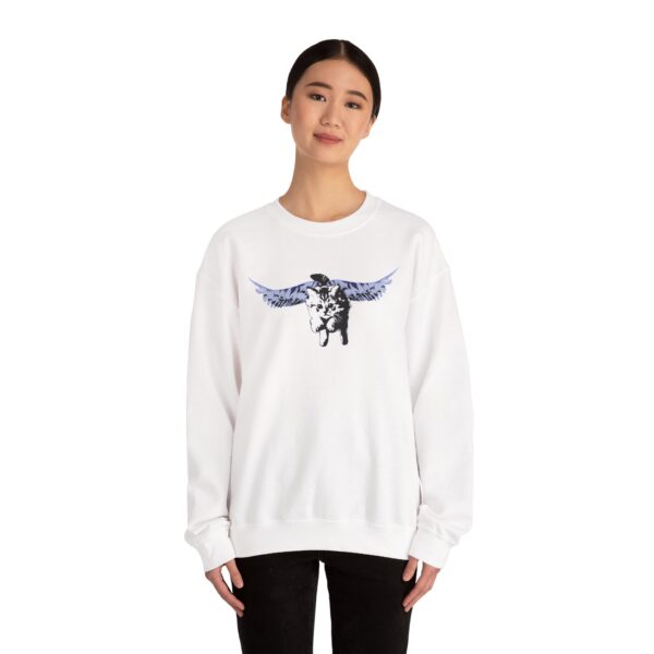 Flying Kitten Crewneck Sweatshirt - Image 5