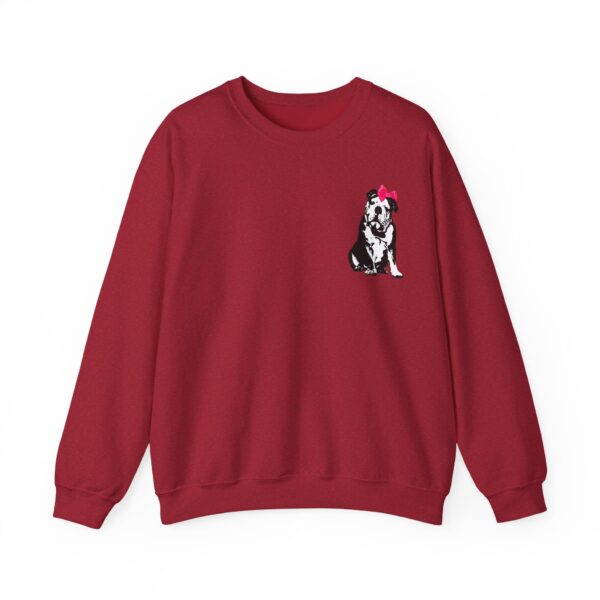 Sitting Pretty English Bulldog Crewneck Sweatshirt - Image 20