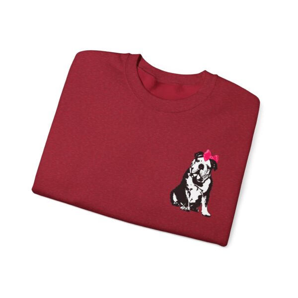 Sitting Pretty English Bulldog Crewneck Sweatshirt - Image 21