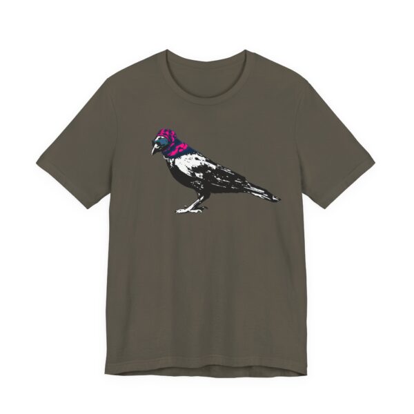 Mrs Raven Unisex Short Sleeve T-Shirt, Stylish Bird Graphic Tee, Trendy Animal Art Apparel, Perfect Gift for Bird Watchers and Animal Lovers - Image 11