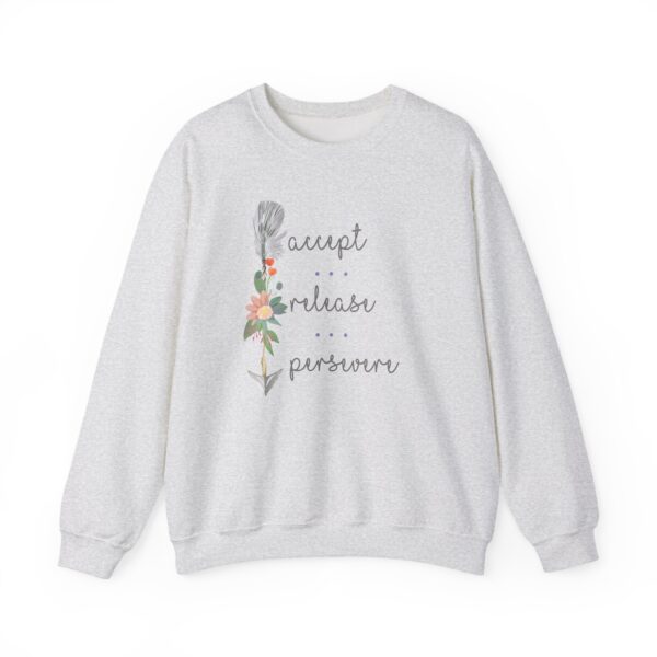 Accept, Release, Persevere - Down Arrow Crewneck Sweatshirt - Image 7