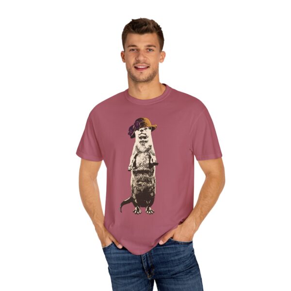 Otter Be Going Now Relaxed Fit T-Shirt, Animal Lover Gift, Cute Otter Graphic Tee, Vintage T-Shirt, Unique Shirt for Friends, Eco-Friendly - Image 17