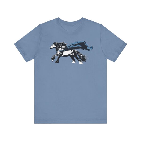 Horse Hero Unisex T-Shirt, Superhero Horse, Cotton Relaxed Fit Shirt, Animal and Horse Lovers Gift, Festival Fashion, Unique Graphic Tee - Image 10
