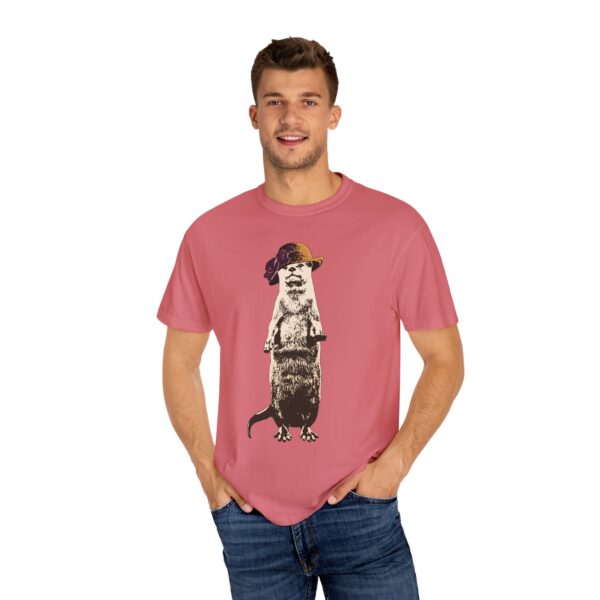 Otter Be Going Now Relaxed Fit T-Shirt, Animal Lover Gift, Cute Otter Graphic Tee, Vintage T-Shirt, Unique Shirt for Friends, Eco-Friendly - Image 15