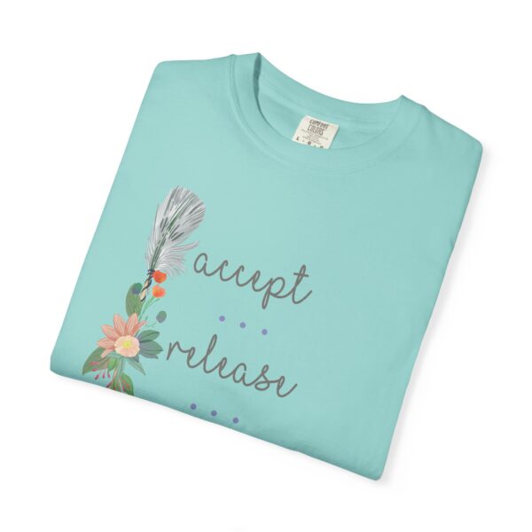 Accept, Release, Persevere - Down Arrow Mediumweight T-Shirt - Image 16