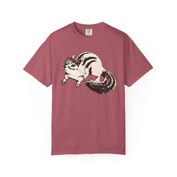 Chipmunk Flower Princess Relaxed Fit T-Shirt, Cute Animal Tee, Unisex Gift for Nature Lovers, Casual Cotton Shirt, Eco-Friendly - Image 15