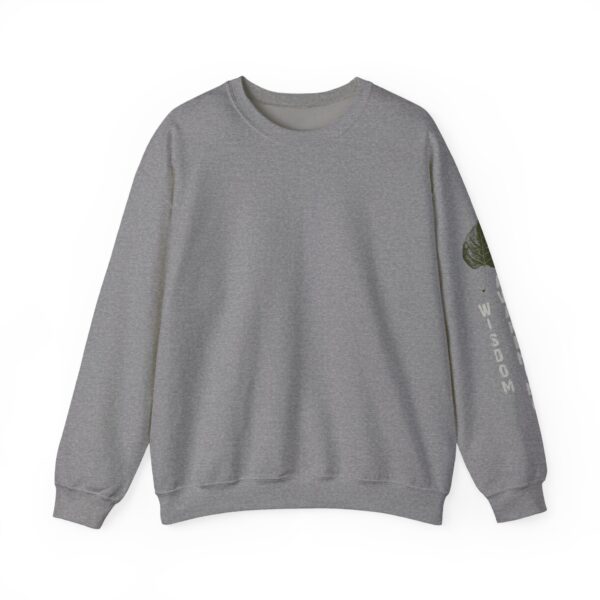 Wisdom, Awakening, Enlightenment - Bodhi Leaf Crewneck Sweatshirt - Image 8
