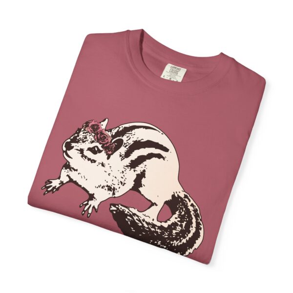 Chipmunk Flower Princess Relaxed Fit T-Shirt, Cute Animal Tee, Unisex Gift for Nature Lovers, Casual Cotton Shirt, Eco-Friendly - Image 17