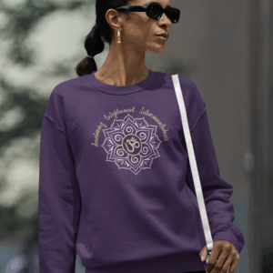 Awakening, Enlightenment, Interconnectedness - Om Sweatshirt