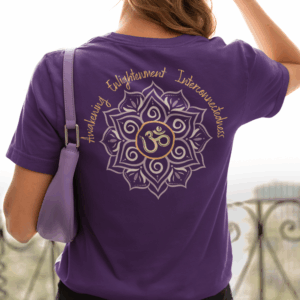 Awakening, Enlightenment, Interconnectedness - Om Lightweight Tee