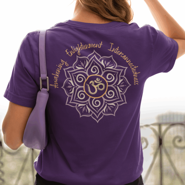 Awakening, Enlightenment, Interconnectedness - Om Lightweight Tee