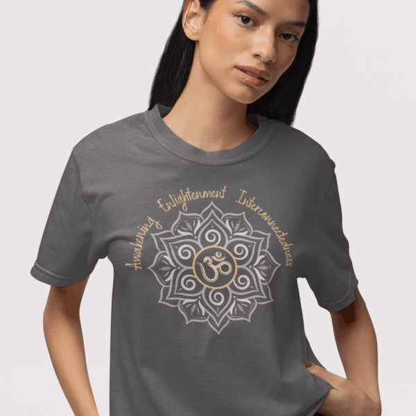 Awakening, Enlightenment, Interconnectedness - Om Midweight Shirt