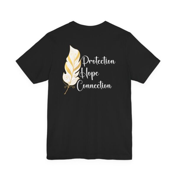 Protection, Hope, Connection - Feather Lightweight T-Shirt - Image 20