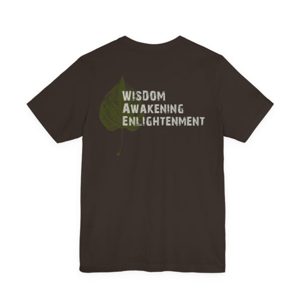 Wisdom, Awakening, Enlightenment - Bodhi Leaf Lightweight T-Shirt - Image 16
