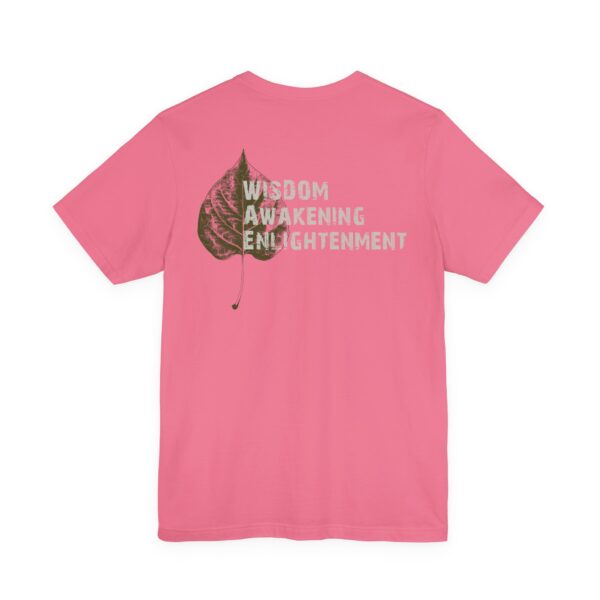 Wisdom, Awakening, Enlightenment - Bodhi Leaf Lightweight T-Shirt - Image 20