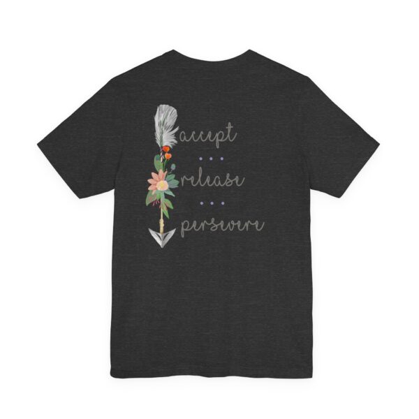 Accept, Release, Persevere - Down Arrow Lightweight T-Shirt - Image 20