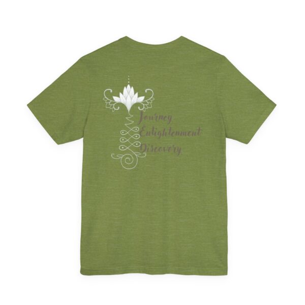 Journey, Enlightenment, Discovery - Unalome Lotus Lightweight Tee - Image 7