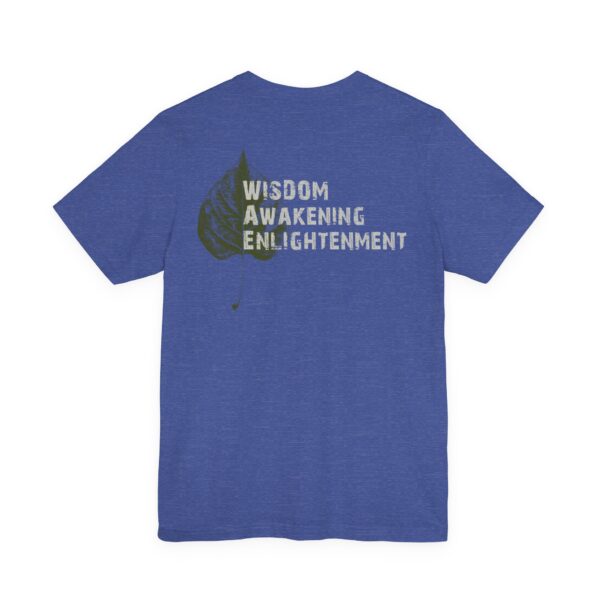 Wisdom, Awakening, Enlightenment - Bodhi Leaf Lightweight T-Shirt - Image 12