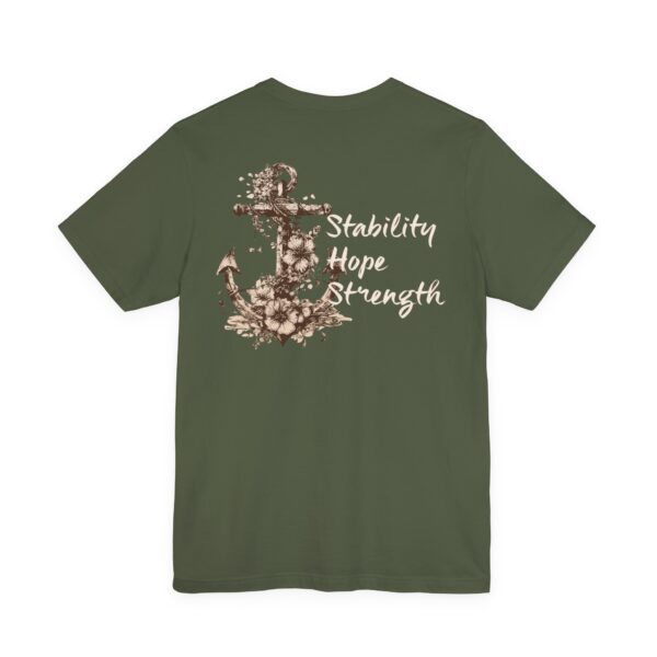 Stability, Hope, Strength - Anchor Lightweight T-Shirt - Image 15