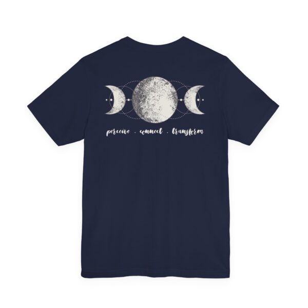 Perceive, Connect, Transform - Moon Phases Lightweight T-Shirt - Image 15