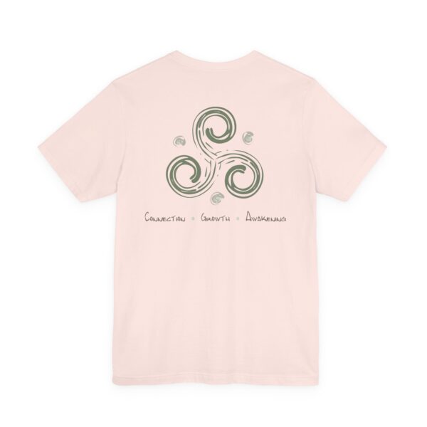 Connection, Growth, Awakening - Triskelion Lightweight T-Shirt - Image 8