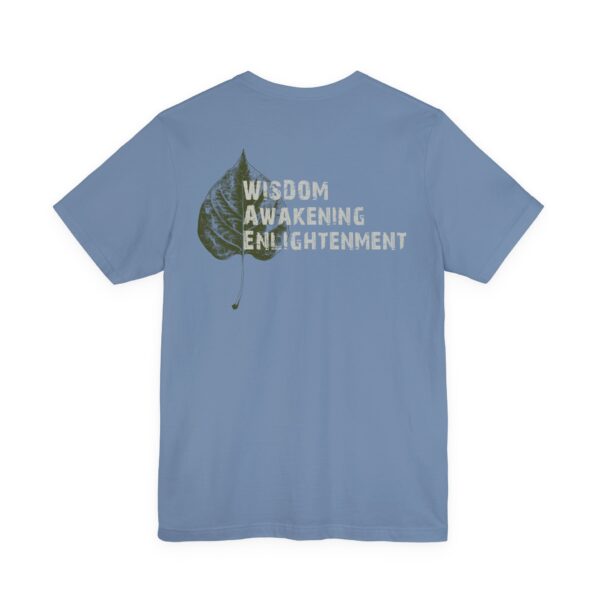 Wisdom, Awakening, Enlightenment - Bodhi Leaf Lightweight T-Shirt - Image 7