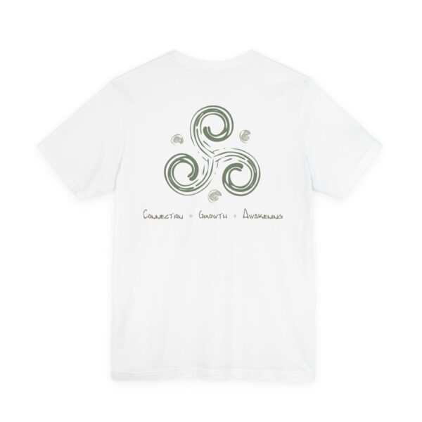 Connection, Growth, Awakening - Triskelion Lightweight T-Shirt - Image 3