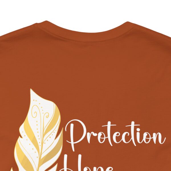 Protection, Hope, Connection - Feather Lightweight T-Shirt - Image 9