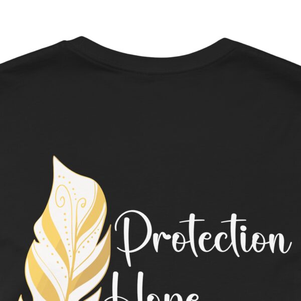 Protection, Hope, Connection - Feather Lightweight T-Shirt - Image 21