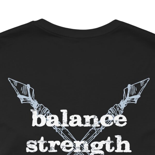 Balance, Strength, Unity - Crossed Arrows Lightweight T-Shirt - Image 12