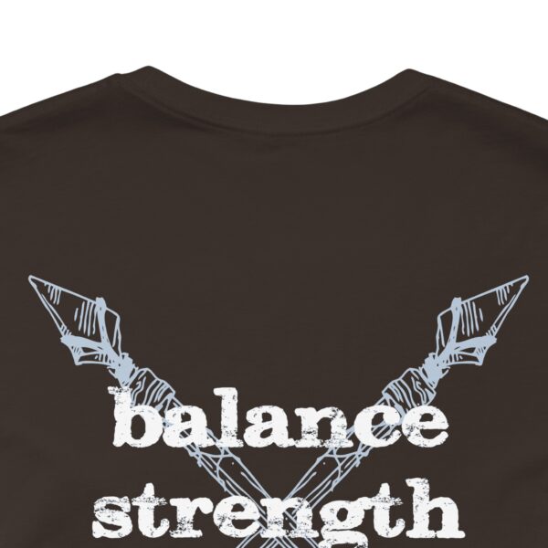 Balance, Strength, Unity - Crossed Arrows Lightweight T-Shirt - Image 8