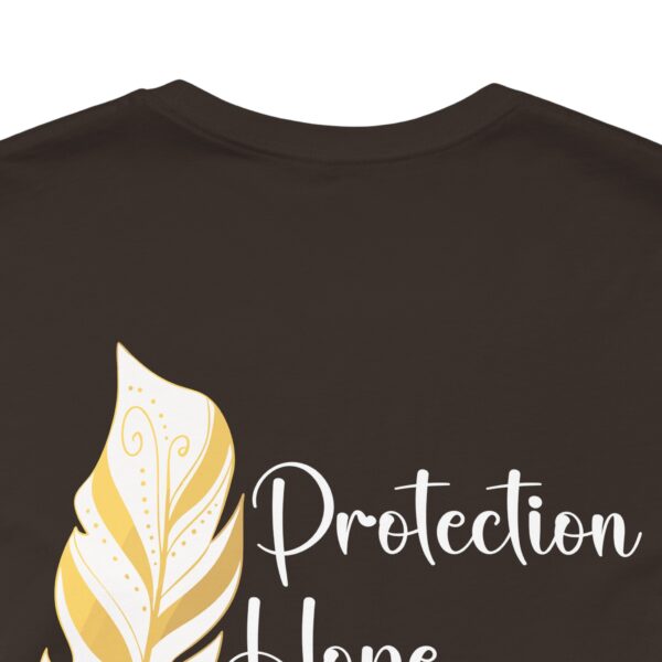 Protection, Hope, Connection - Feather Lightweight T-Shirt - Image 17
