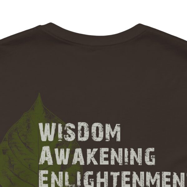 Wisdom, Awakening, Enlightenment - Bodhi Leaf Lightweight T-Shirt - Image 17
