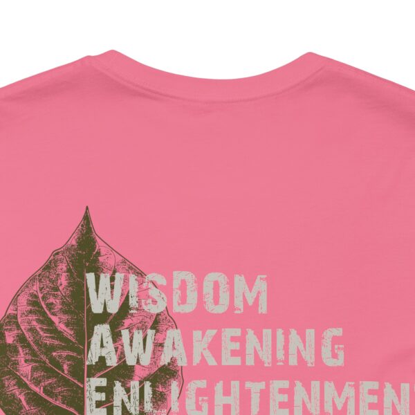Wisdom, Awakening, Enlightenment - Bodhi Leaf Lightweight T-Shirt - Image 21