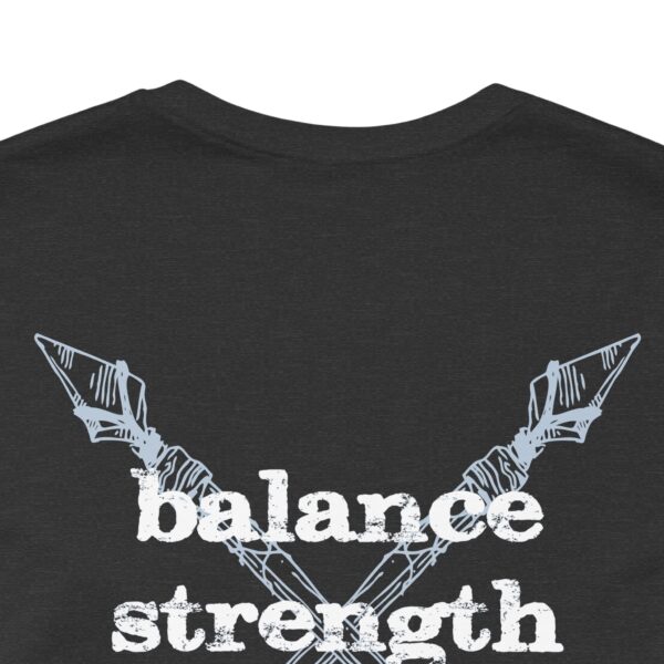 Balance, Strength, Unity - Crossed Arrows Lightweight T-Shirt - Image 16