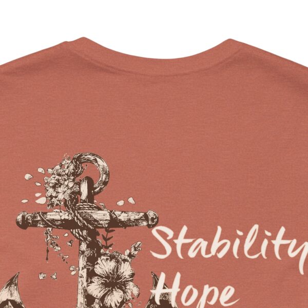 Stability, Hope, Strength - Anchor Lightweight T-Shirt - Image 12