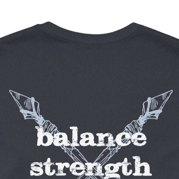 Balance, Strength, Unity - Crossed Arrows Lightweight T-Shirt - Image 20