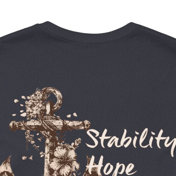 Stability, Hope, Strength - Anchor Lightweight T-Shirt - Image 21