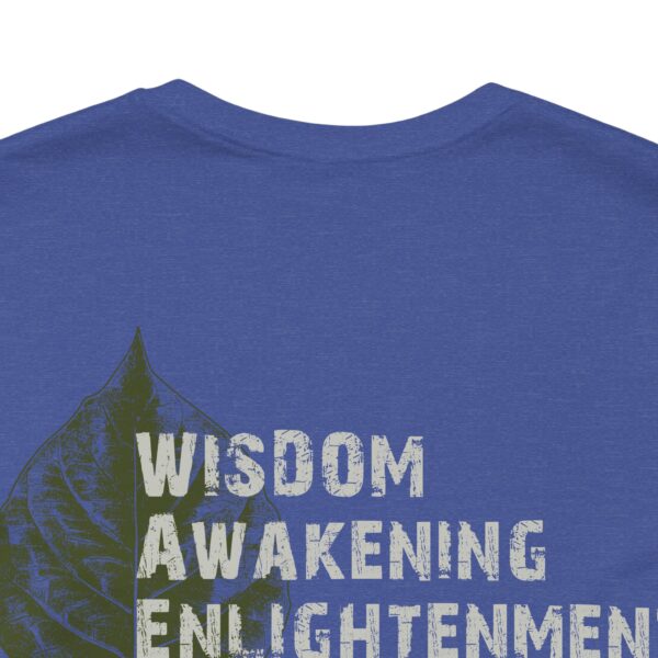 Wisdom, Awakening, Enlightenment - Bodhi Leaf Lightweight T-Shirt - Image 13