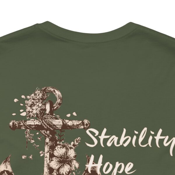Stability, Hope, Strength - Anchor Lightweight T-Shirt - Image 16