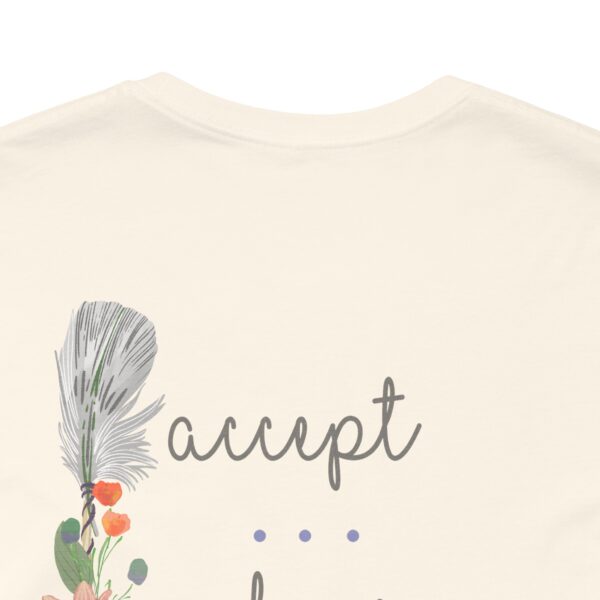 Accept, Release, Persevere - Down Arrow Lightweight T-Shirt - Image 9