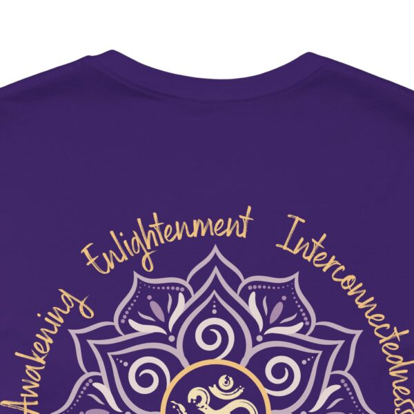 Awakening, Enlightenment, Interconnectedness - Om Lightweight Tee - Image 12